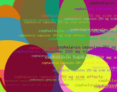 CEPHALEXIN CAPSULES 250 MG SIDE EFFECTS